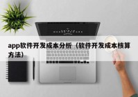 app软件开发成本分析（软件开发成本核算方法）