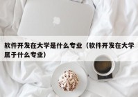 软件开发在大学是什么专业（软件开发在大学属于什么专业）