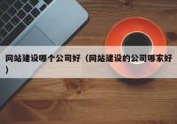 网站建设哪个公司好（网站建设的公司哪家好）